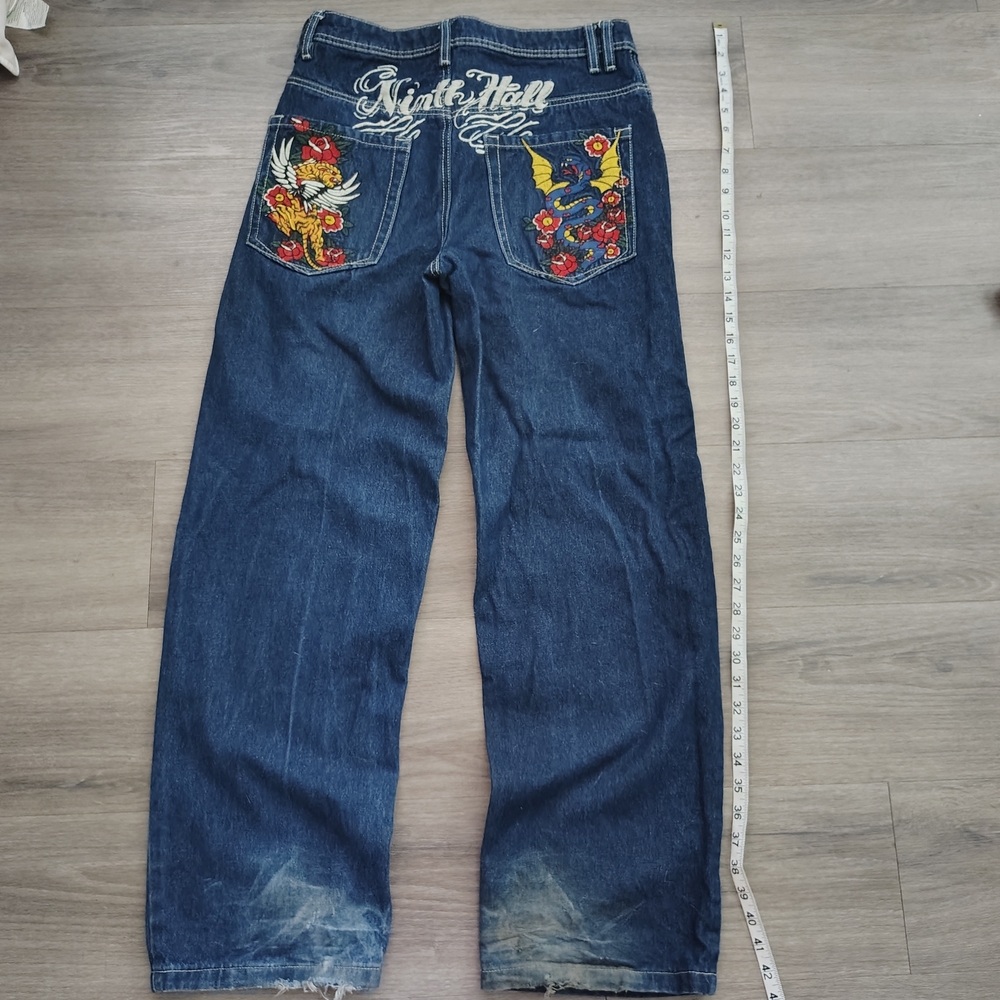 Ninth Hall blue jeans